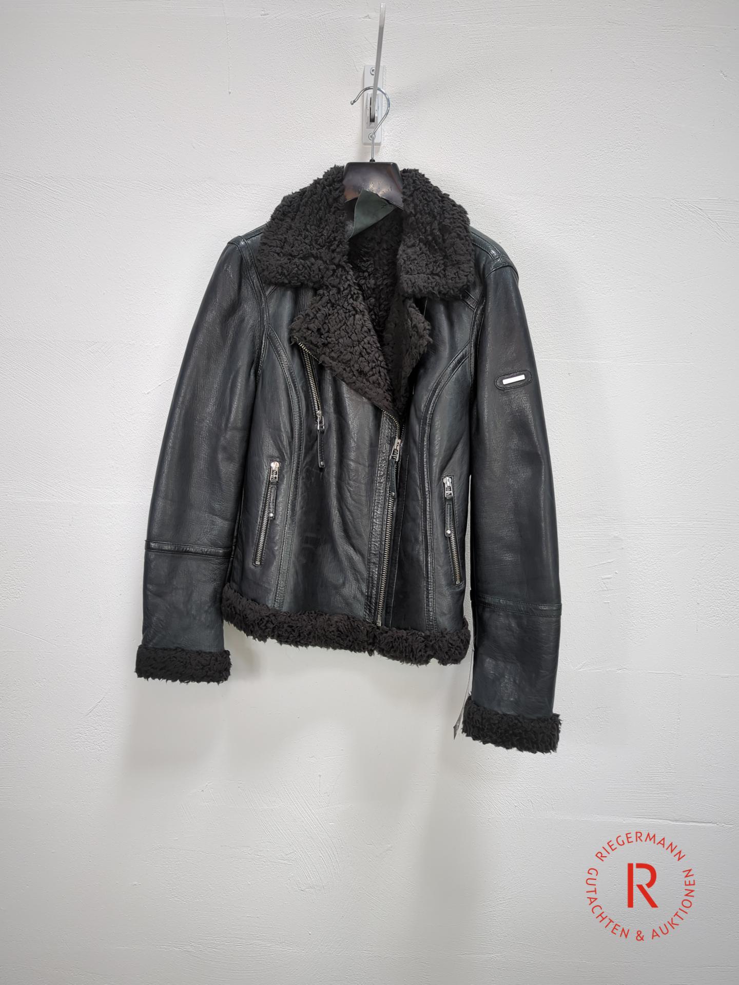DAMEN LEDERJACKE GRÖSSE 38